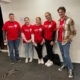 Mt Alvernia College team at the Rosies hub after another successful outreach
